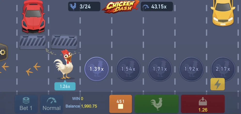 Chicken Dash Slot